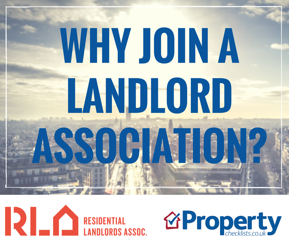 Why join a landlord association checklist